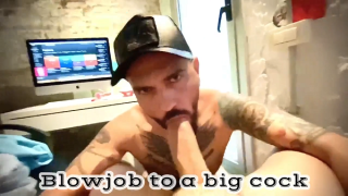 Blowjob to a big cock – ViciousMen, BigCock Buddy