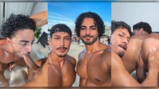 O novinho Hiuri Cruze tesudo fodido por Joshua Mateo