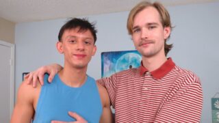 Bumbum empinado e em forma recebe pau grande – Ethan Cox, Alec Vega